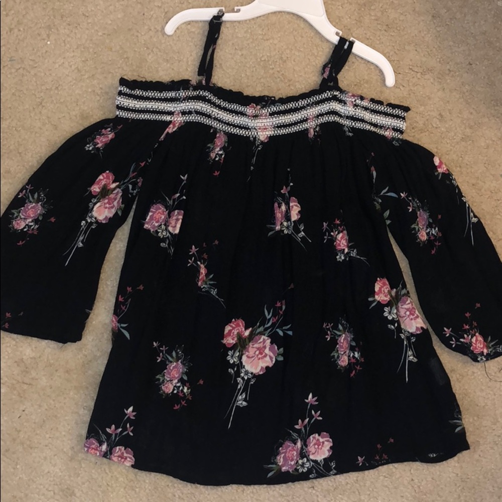 Womens off the shoulder top